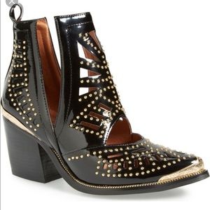 Jeffrey Campbell Mateo Studded Booties